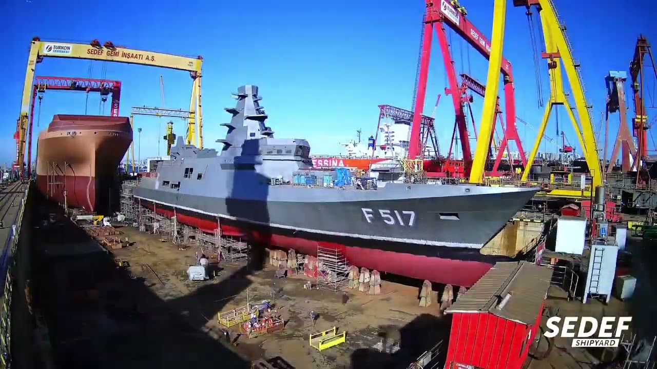 Sedef Tersanesi İstif Sınıfı Fırkateyn TCG İzmit Projesi