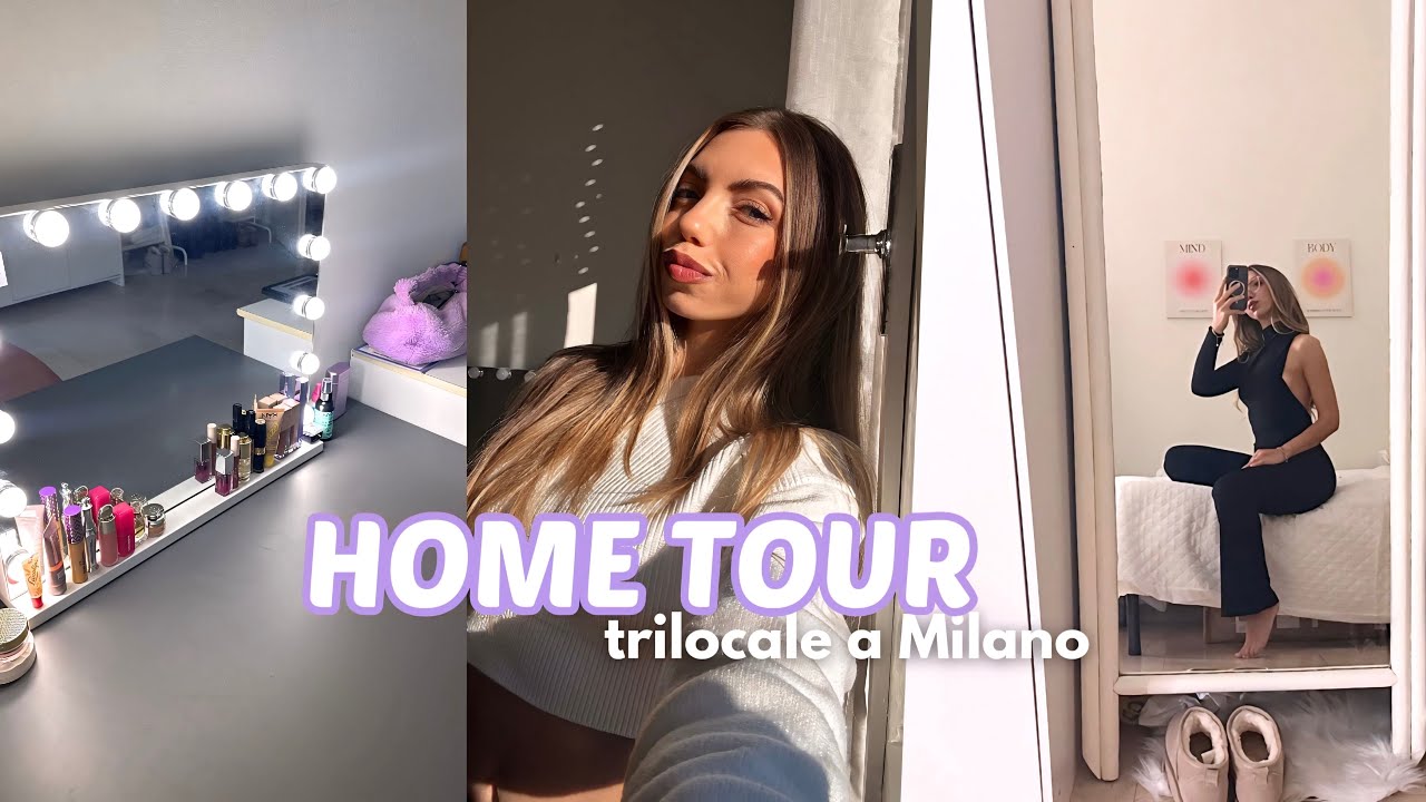 HOME TOUR  🏠 Il nostro trilocale a Milano!