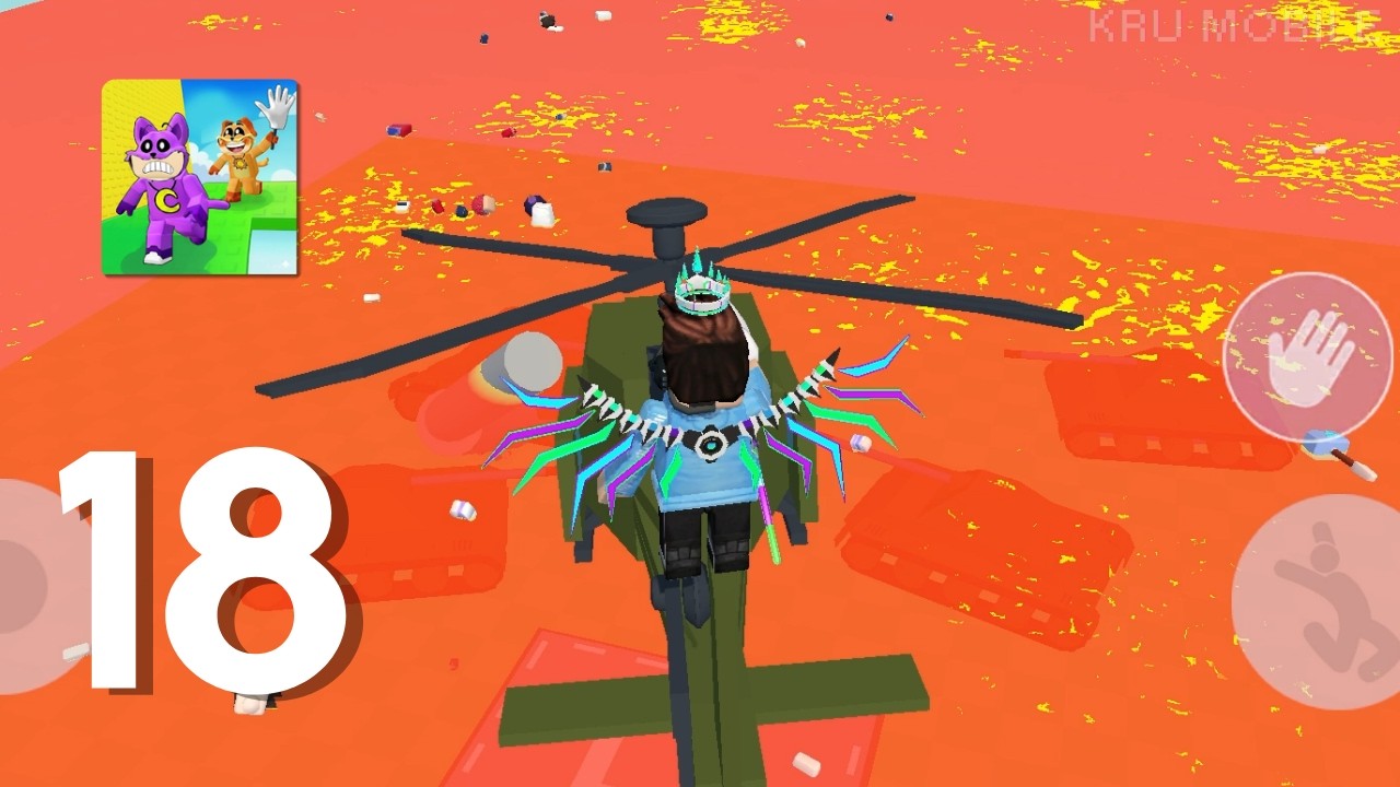 Прохождение игры Slap Tower Troll Parkour, часть 18 - Troll Lava Obby (Android, IOS)
