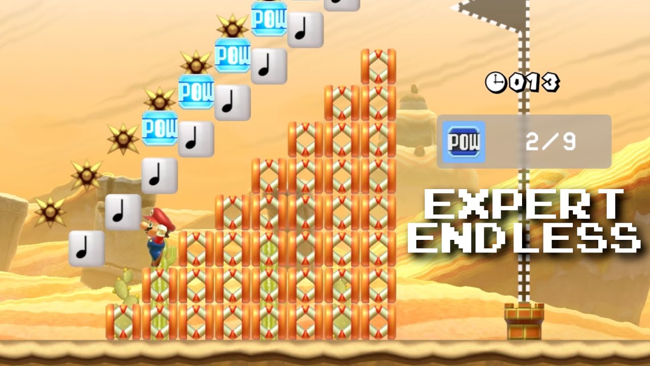 Expert Endless: POWer to Annoy (Mario Maker 2, Switch 2)