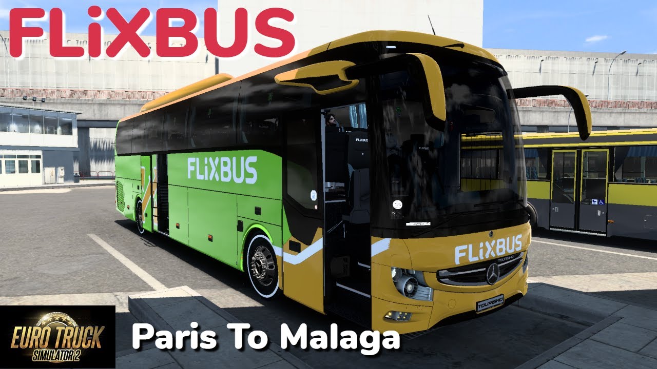 Euro Truck Simulator 2 | FlixBus | Mercedes Benz New Tourismo 2020 | France To Spain