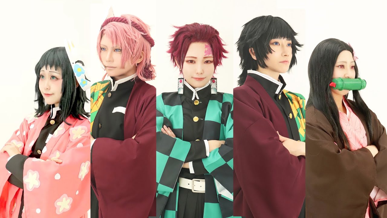【鬼滅の刃】水の呼吸組で 宵々古今 踊ってみた【コスプレ】