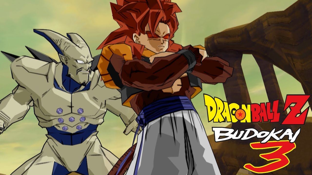 Dragon Ball Z Budokai 3 Gogeta SSJ4 vs Omega Shenron | Mountains