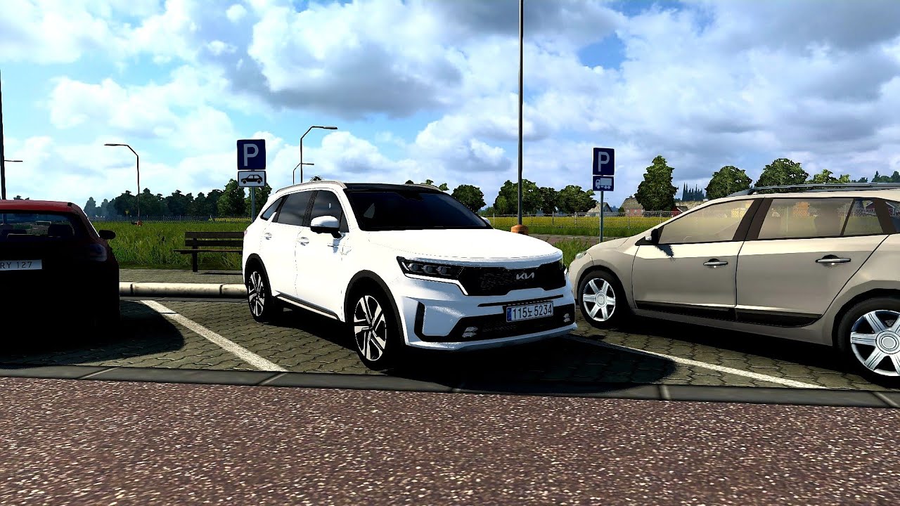 Kia Sorento 2023 pov[레드투비 트럭커][유로트럭시뮬레이터2]