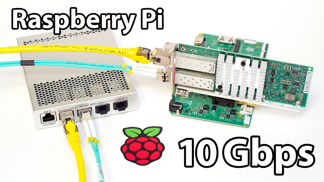 10 Gigabit Ethernet on a Raspberry Pi?!