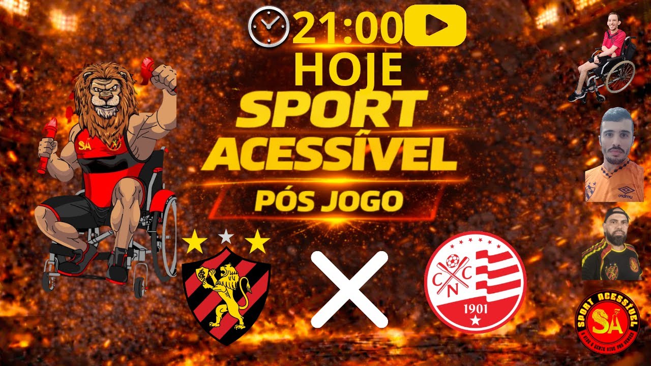 (AO VIVO) PÓS JOGO: SPORT 3 X NÁUTICO 3 | SPORT ACESSÍVEL