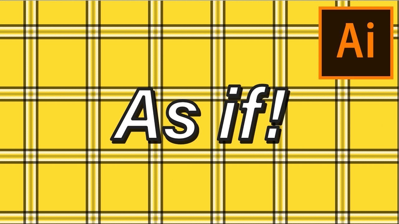 How to Make a Plaid Pattern in Illustrator