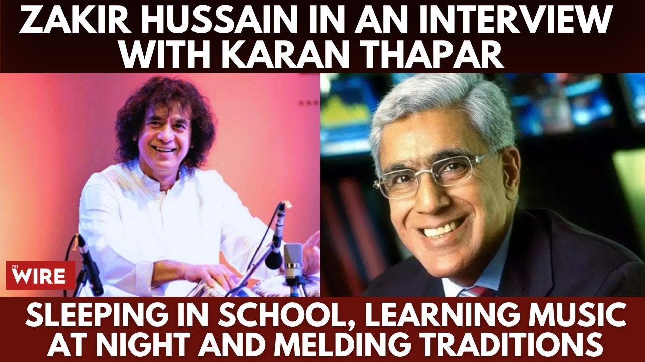 Zakir Hussain in Interview: Sleeping in School, Learning Music at Night and Melding Traditions