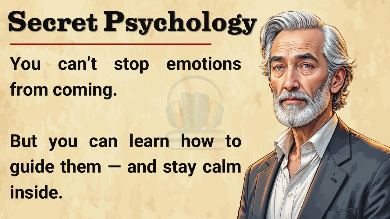 Секретная психология эмоционального контроля || Учите английский через историю || Оцениваемый чит...