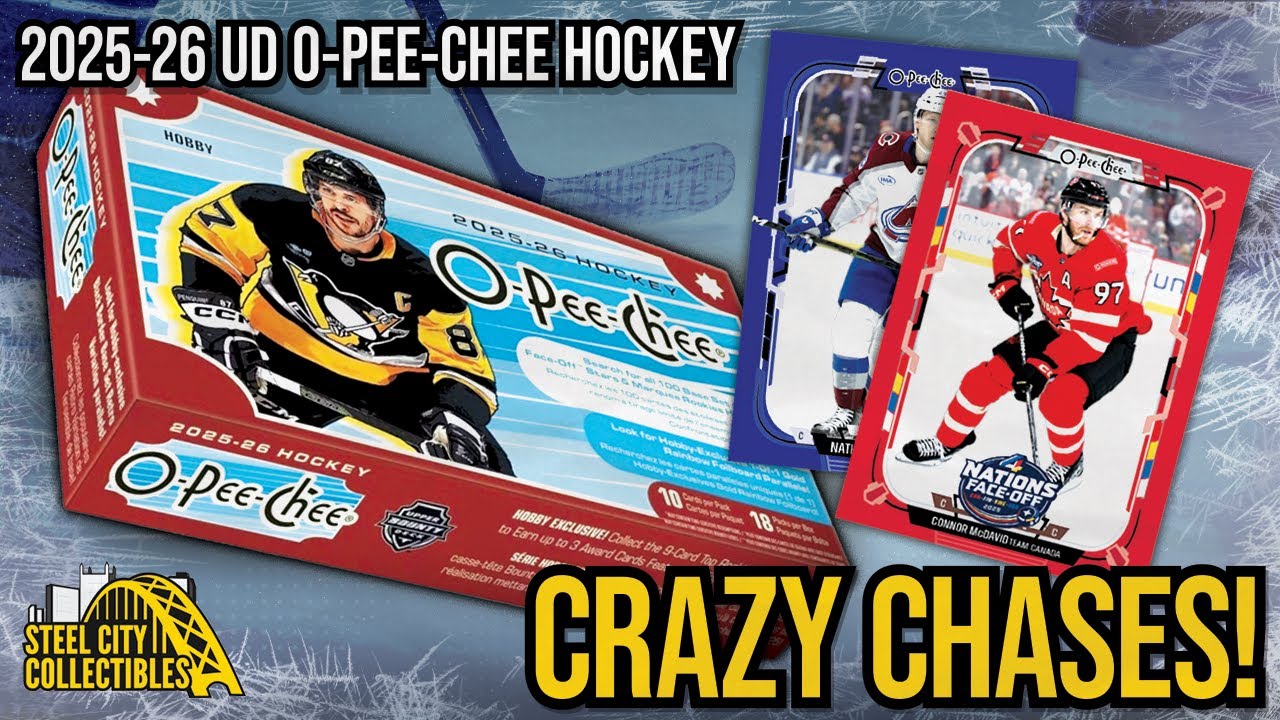 Хоккейная команда Upper Deck O-Pee-Chee сезона 2025-26 | Обзор продукции, новички, параллельные и...
