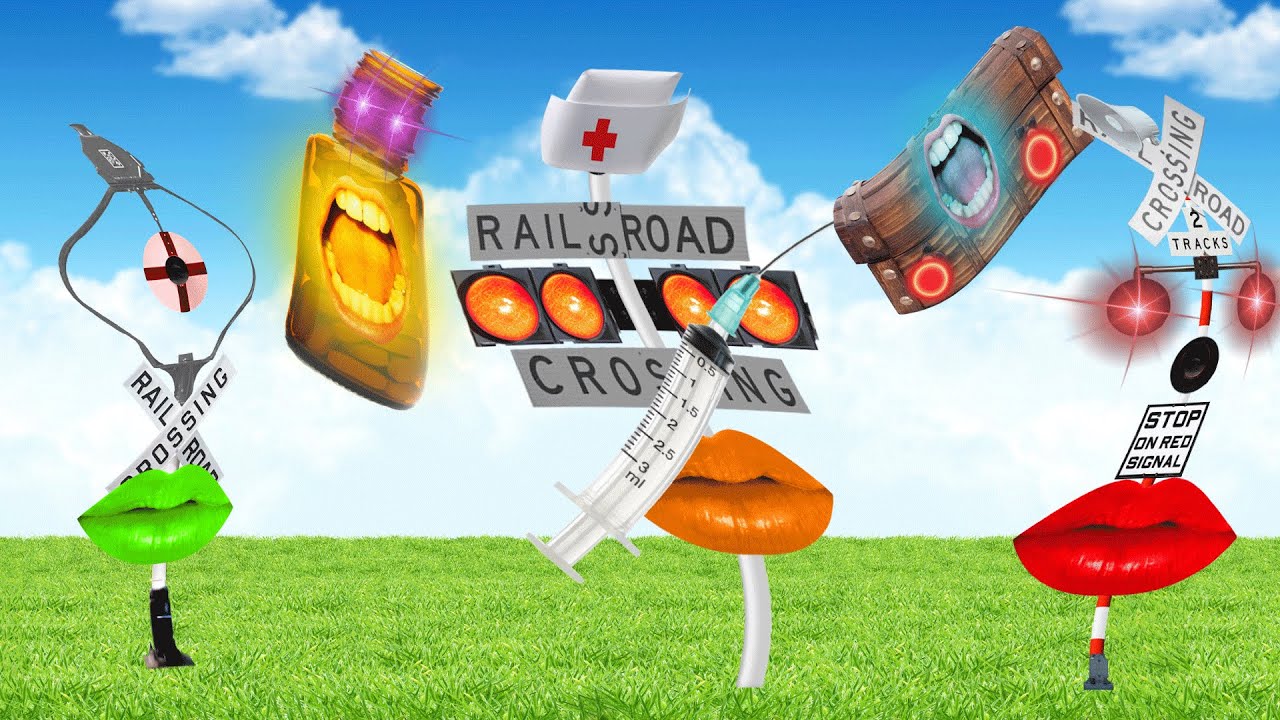 【踏切アニメ】呪われたふみきりを助けてカンカン🚂🚂🚂 Cursed railroad crossing