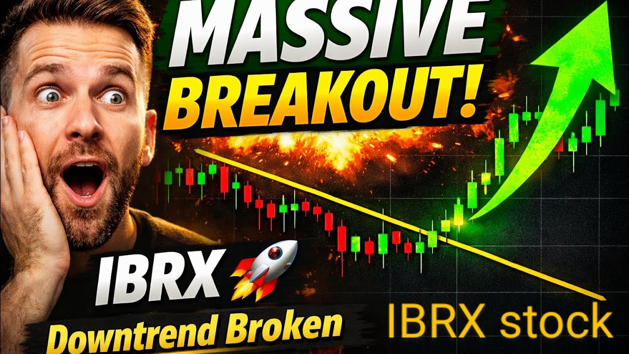 IBRX Stock Explodes! Massive Breakout After Months of Downtrend 📈🔥