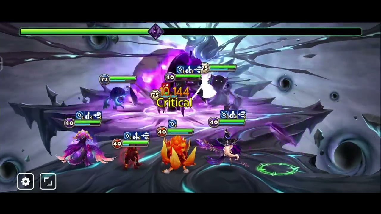 Summoners War - Dimension Raid full F2P team and with Liam