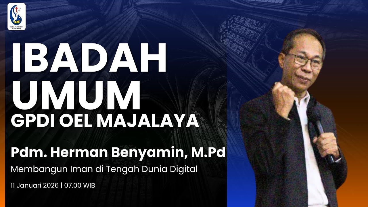 Ibadah Umum GPdI OeL Majalaya 11 Januari 2026