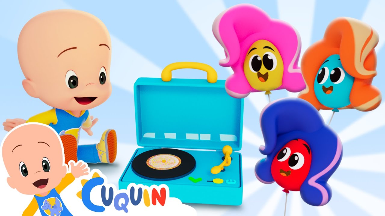 Cuenta con los globitos bebé | Cleo y Cuquín: canciones y vídeos educativos