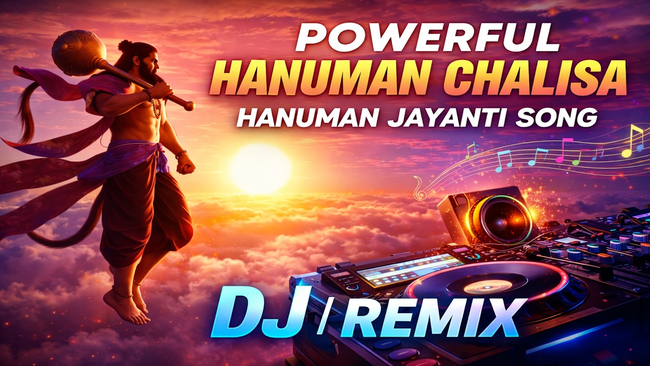 Powerful Hanuman Chalisa Song | Dj | Remix | Hanuman Jayanti Song |