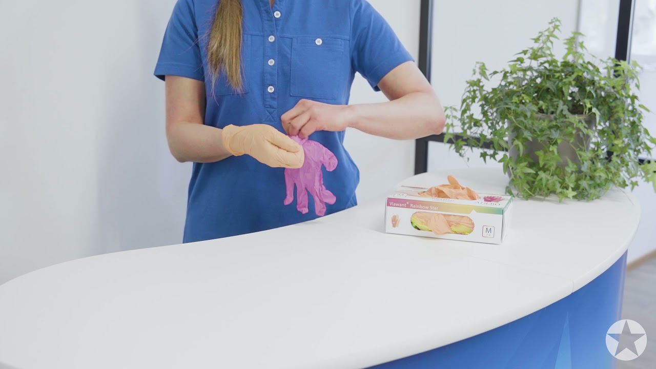 Medic Star - Rainbow Einmalhandschuhe