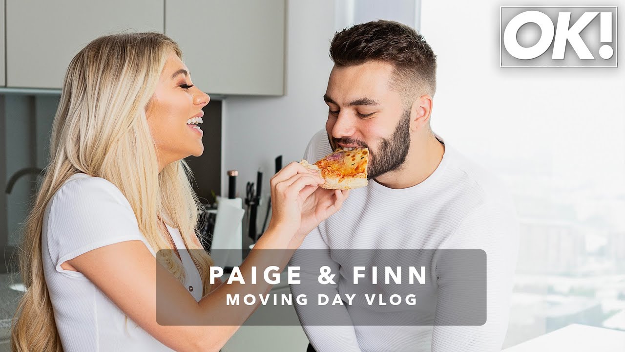 Love Island's Paige & Finn moving house day vlog - OK! Magazine throwbackl