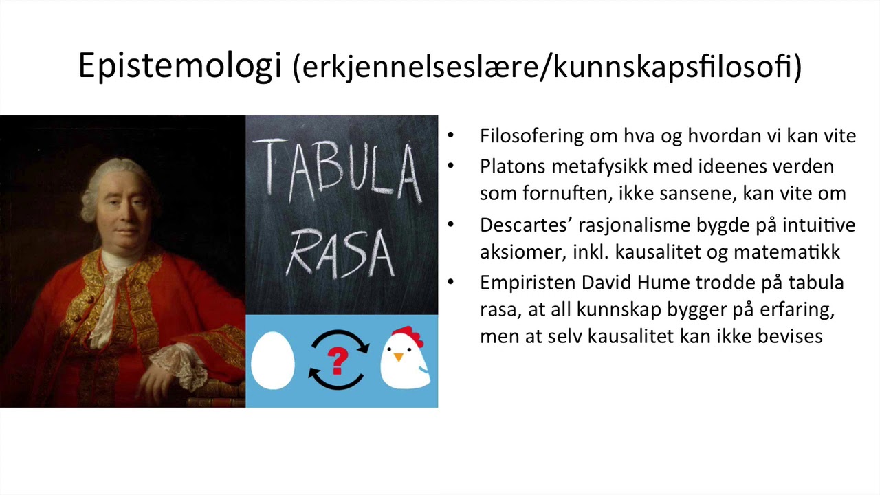 Hifi 2 - Vitenskap - 1/3 - Sannhet og epistemologi