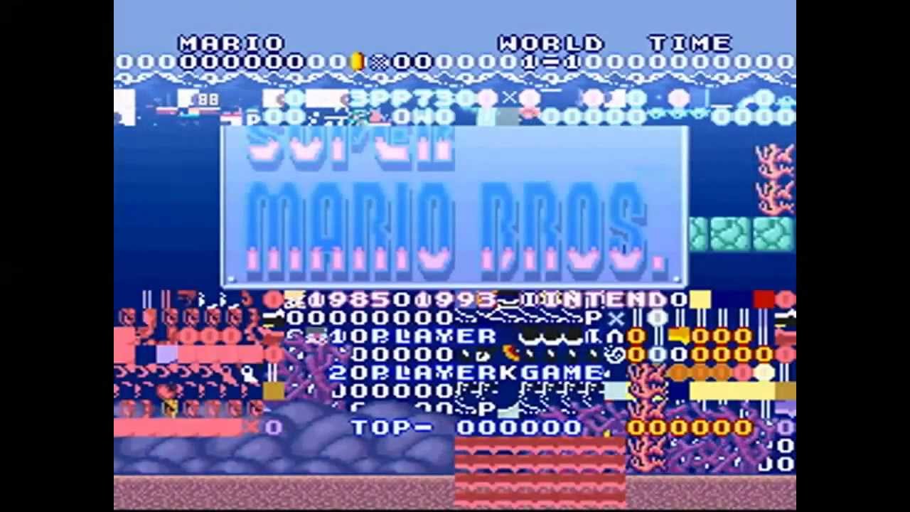 Corruption - Super Mario All-Stars