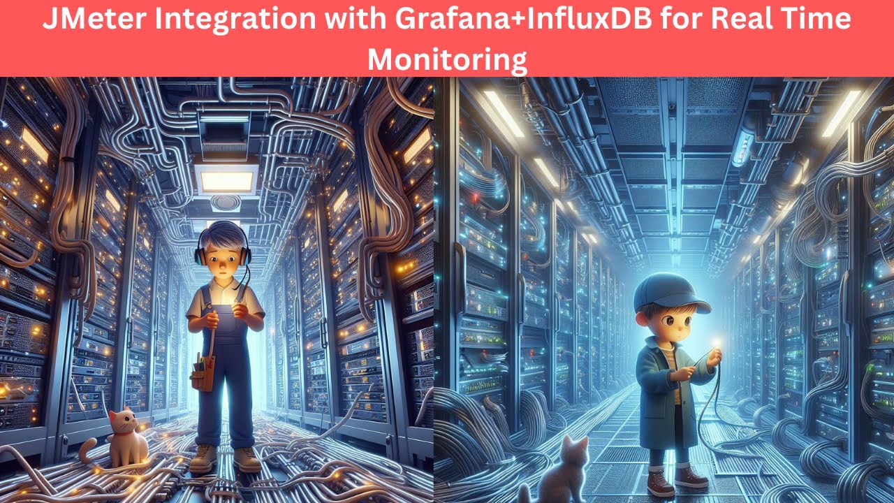 JMeter Integration with Grafana+InfluxDB for Real Time Monitoring #jmeter #influxdb #grafana