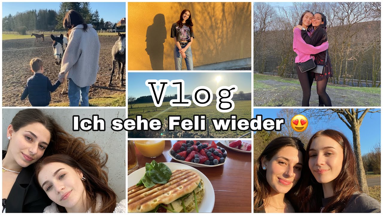 Vlog #1 | Ich besuche Feli aus meiner Mädchen WG 💕| Antonia Boehm