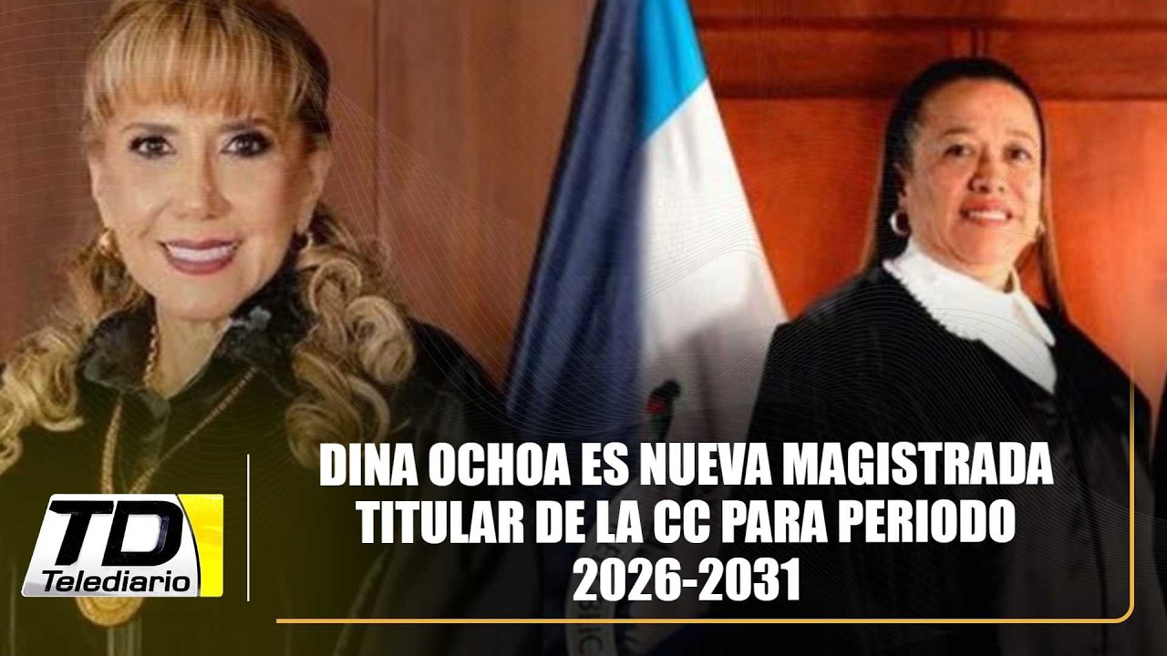 Dina Ochoa es nueva magistrada titular de la CC para periodo 2026-2031