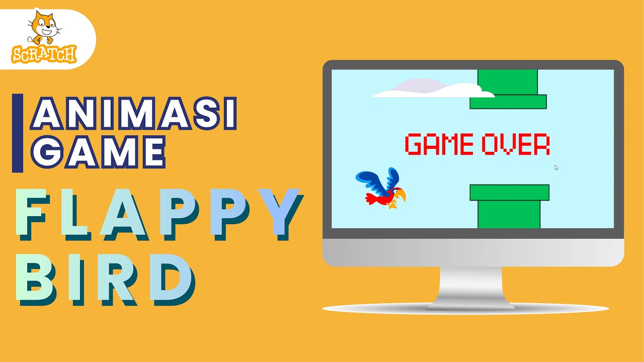 🎮 Langkah-Langkah Membuat Animasi Game Flappy Bird di Scratch 🎮