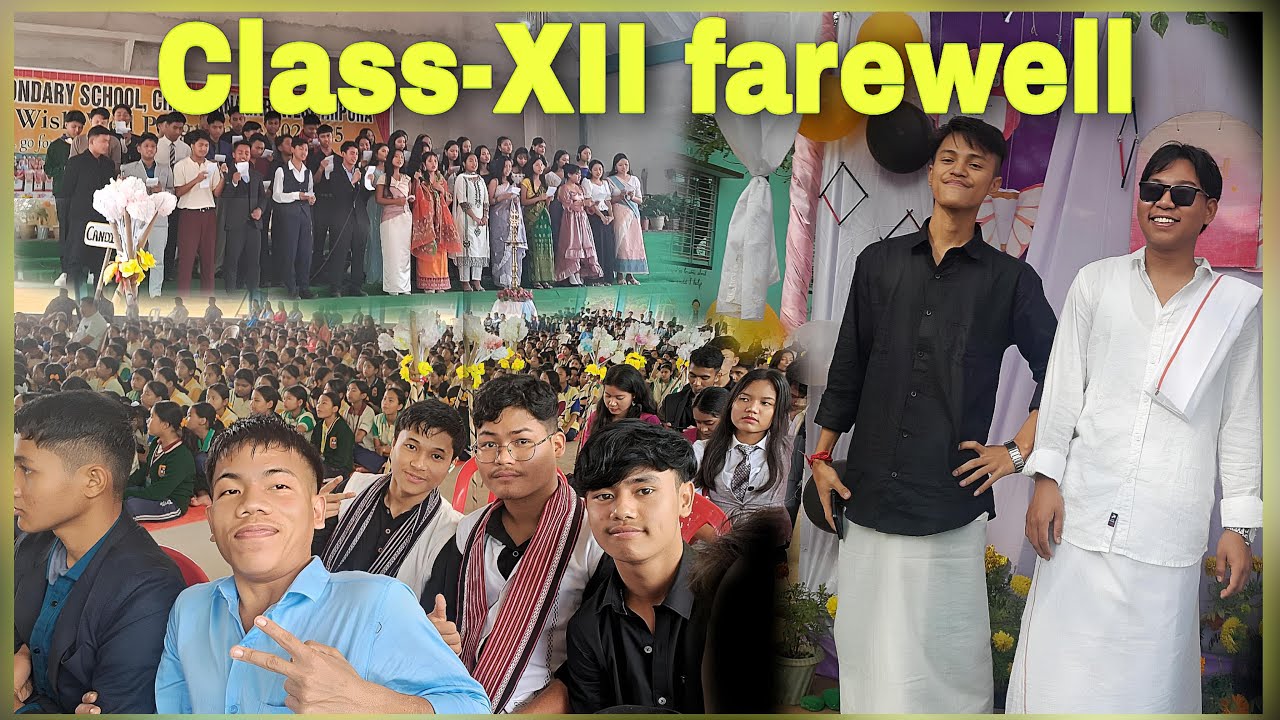 Class-XII farewell program | Montfort Higher Secondary School |  Champaknagar @tripuri471