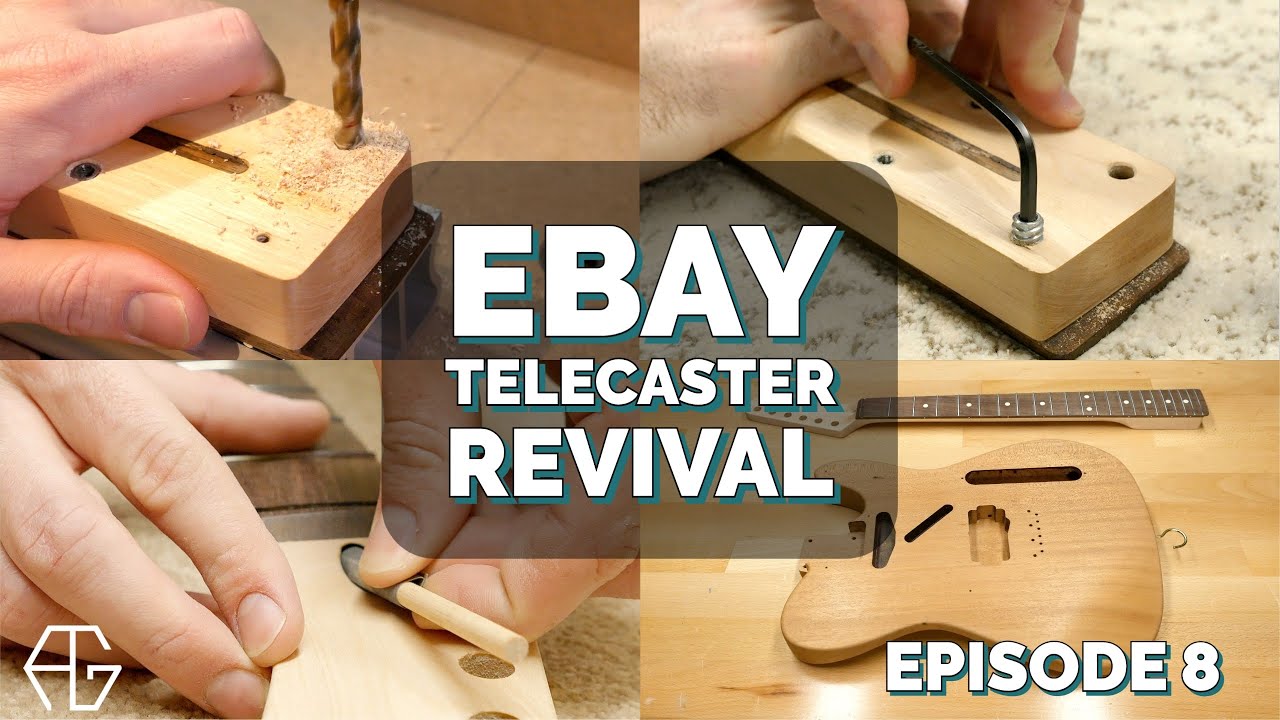Point of No Return || eBay Telecaster Revival || Episode 8 || DIY Partscaster Guitar Build