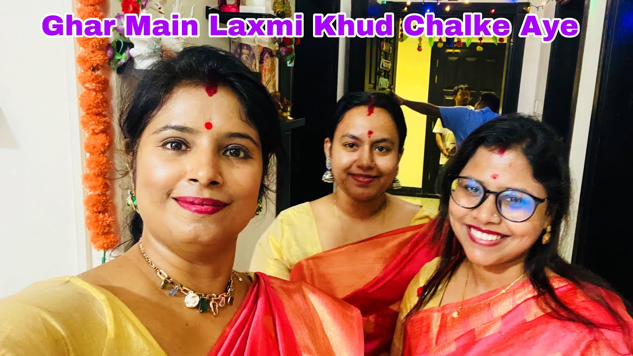 Bengali Lakshmi Puja Vlog|Lakshmi Puja in Doha Qatar|Full Day to Night Vlog|Indian Live in Qatar