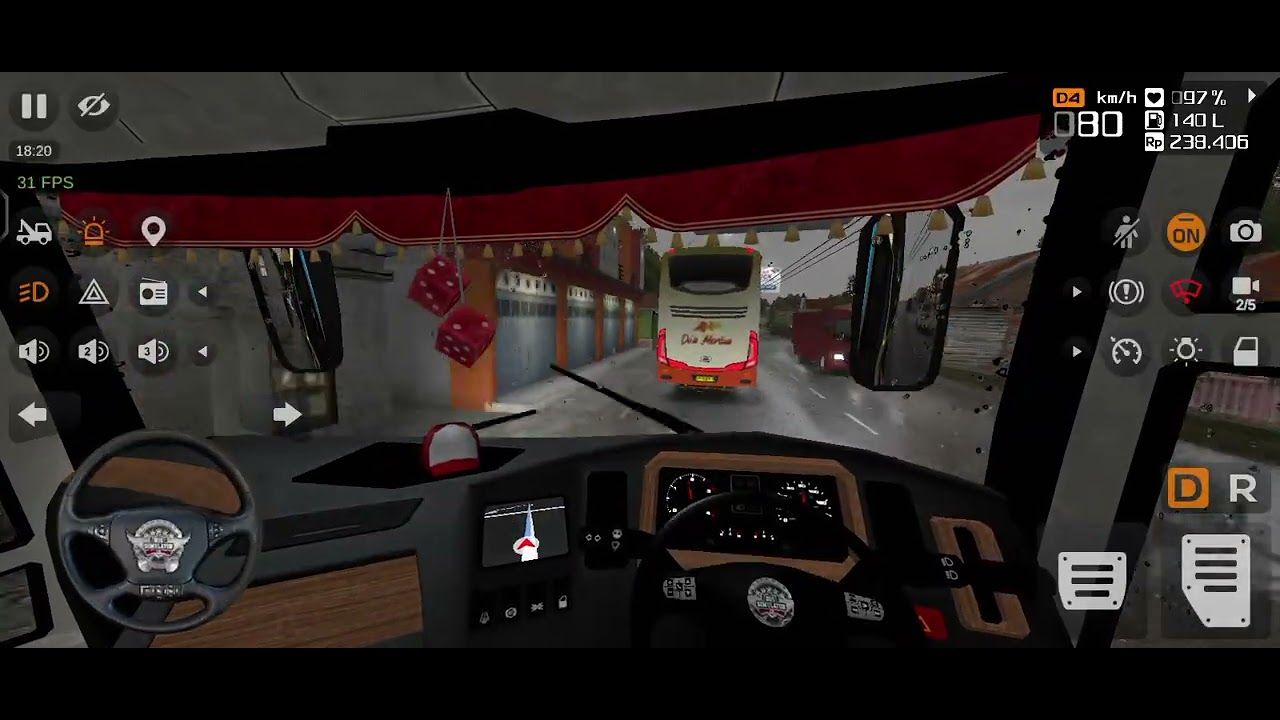 bus simulator indonesia - bus game play in driving mass driving experience