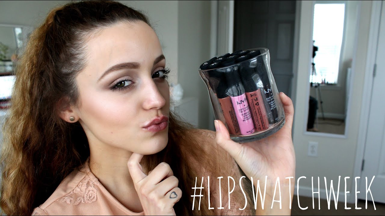 NYX Soft Matte Lip Creams- Lip Swatches/ Review | #LipSwatchWeek