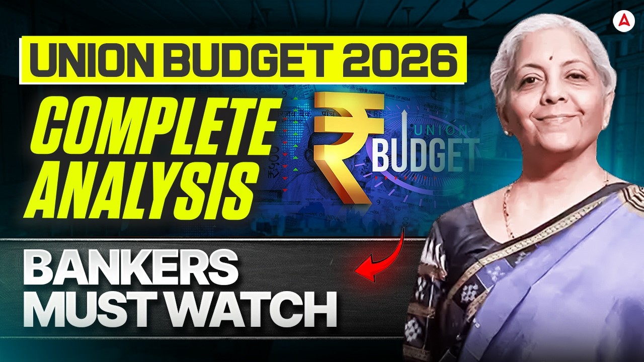 Union Budget 2026 |  Key Budget Highlights | Full Detailed Analysis | Bankers Must Watch |