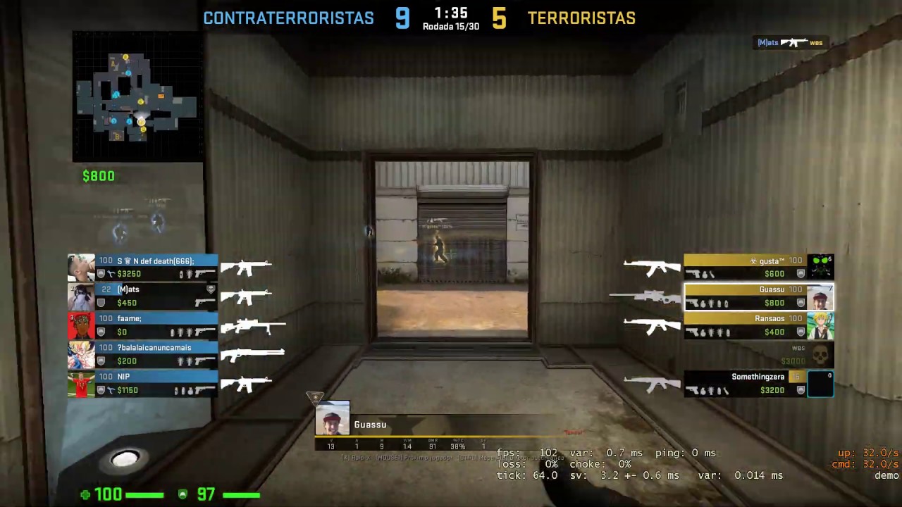 Guassu | Clutch 1x5