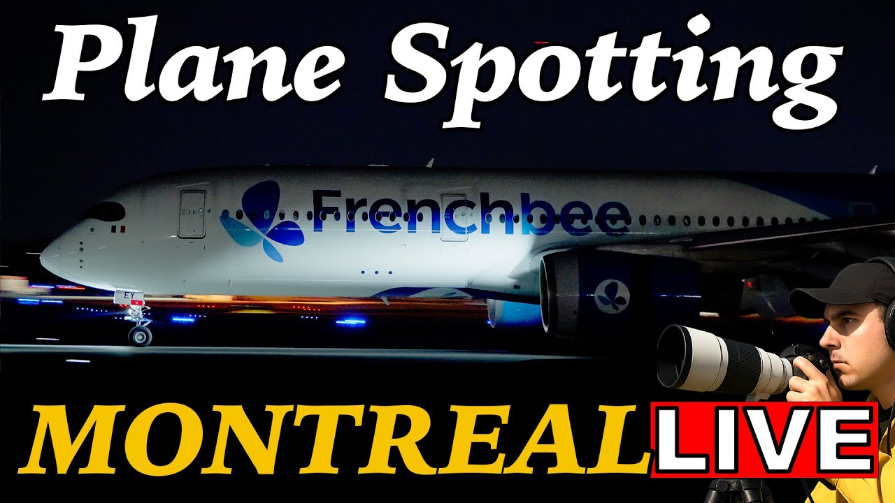 🔴LIVE VERY SHORT Montreal (YUL) Airport Stream! Sep 17TH, 2025!