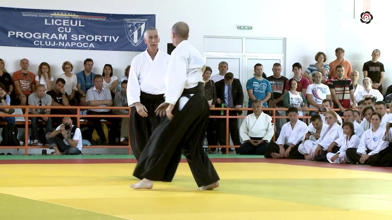 John Rogers Sensei Demonstration in Cluj - International Aikido Federation