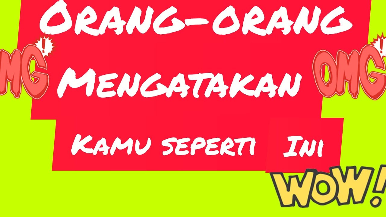 ORANG-ORANG MENGATAKAN KAMU SEPERTI INI SEKARANG🧐🤥#tarotreading 