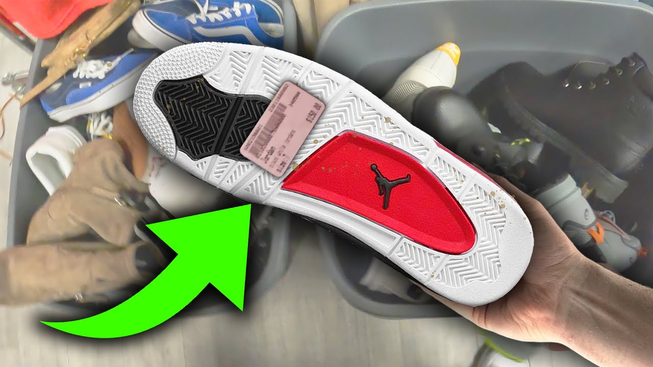 They RUSHED A Thrift Store For JORDAN Sneakers!