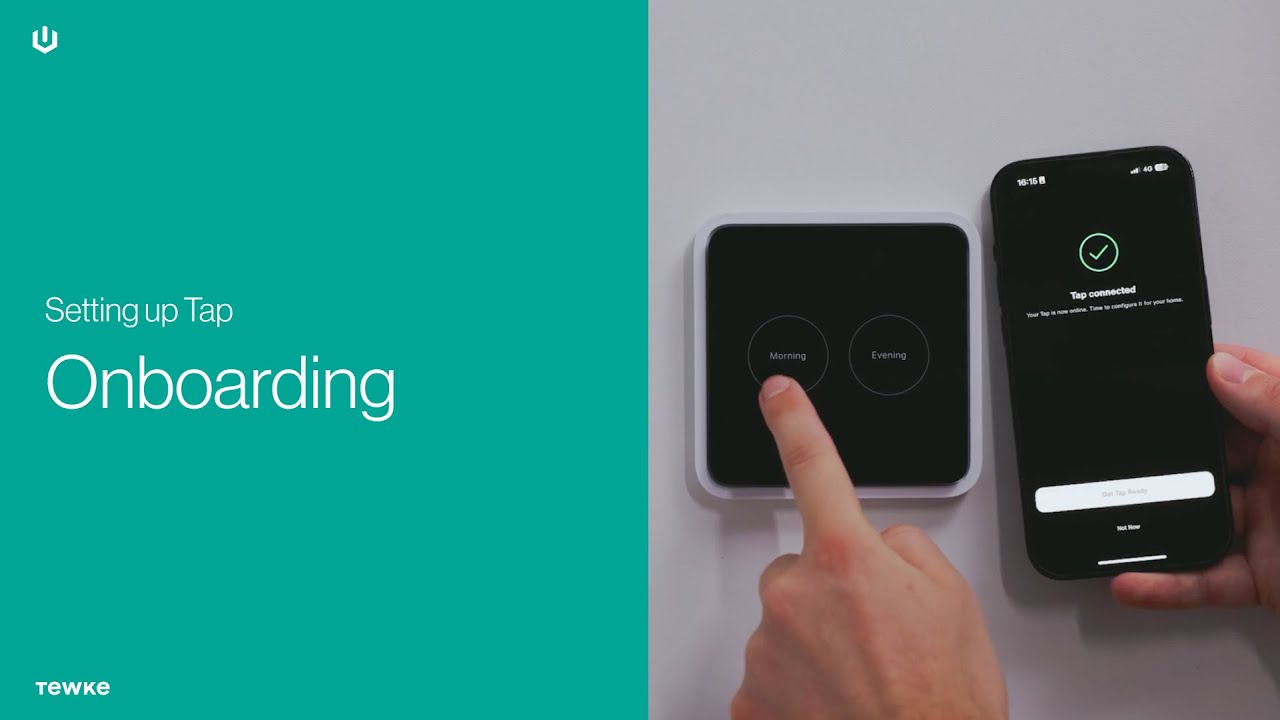 Setting up Tap: Onboarding