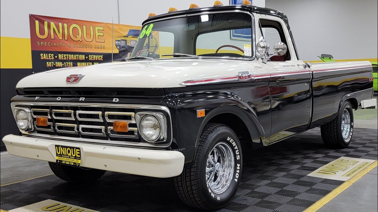 1964 Ford F100 Long Box Custom Cab | For Sale $24,900