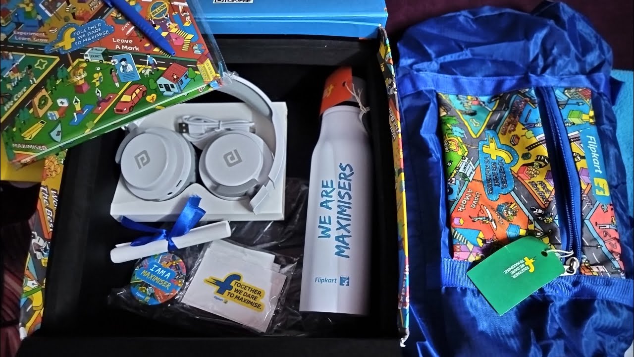 Unboxing Flipkart joining kit || Flipkart welcome kit || @flipkartvideo8736  @flipkart