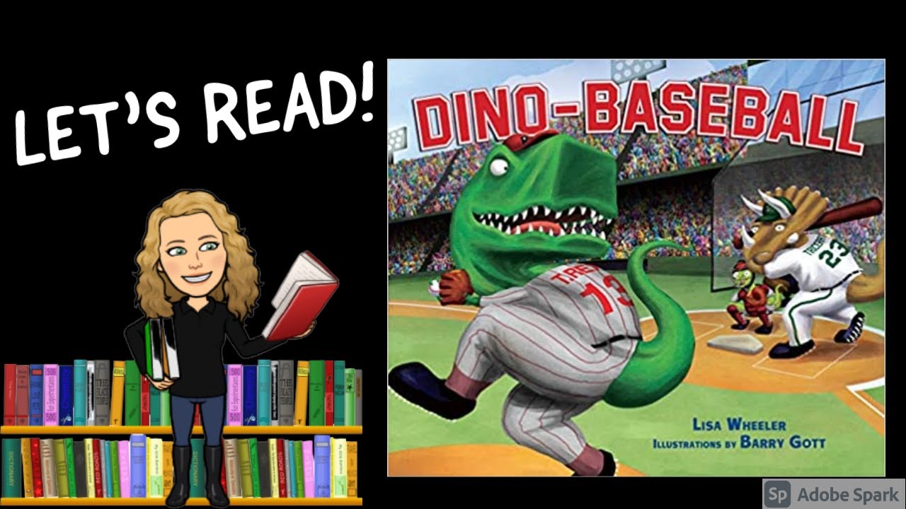 DINO-BASEBALL by Lisa Wheeler | Kids Books Read Aloud