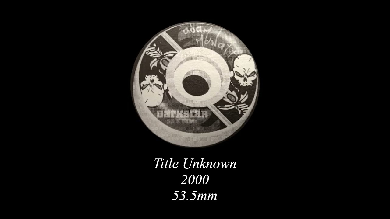 Adam McNatt Darkstar Wheels