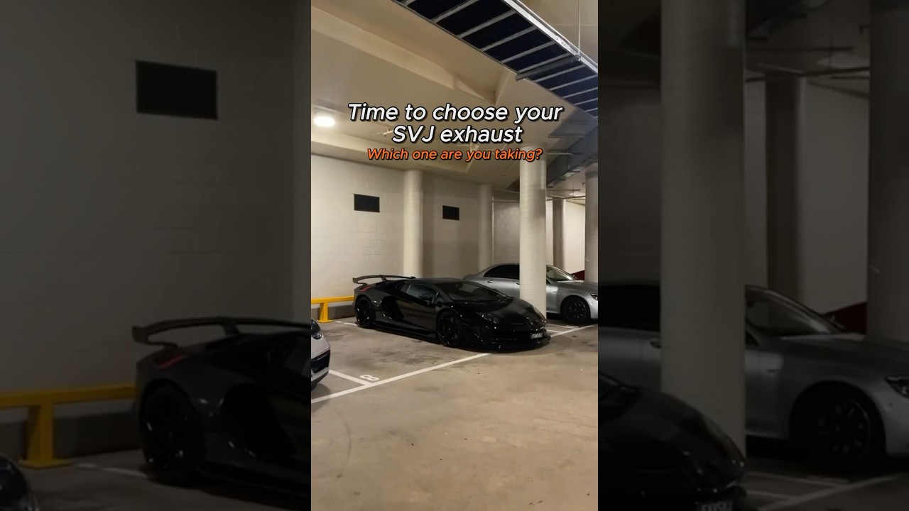 I know which one i&rsquo;m fitting 😮&zwj;💨 #svj #lamborghini #gintani