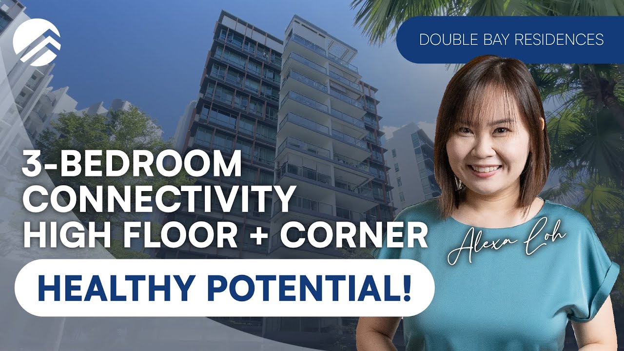 Double Bay Residences: Corner 3-Bedrooms + Utility Unit in D18 | Home Tour | Alexa Loh | Sold by PLB