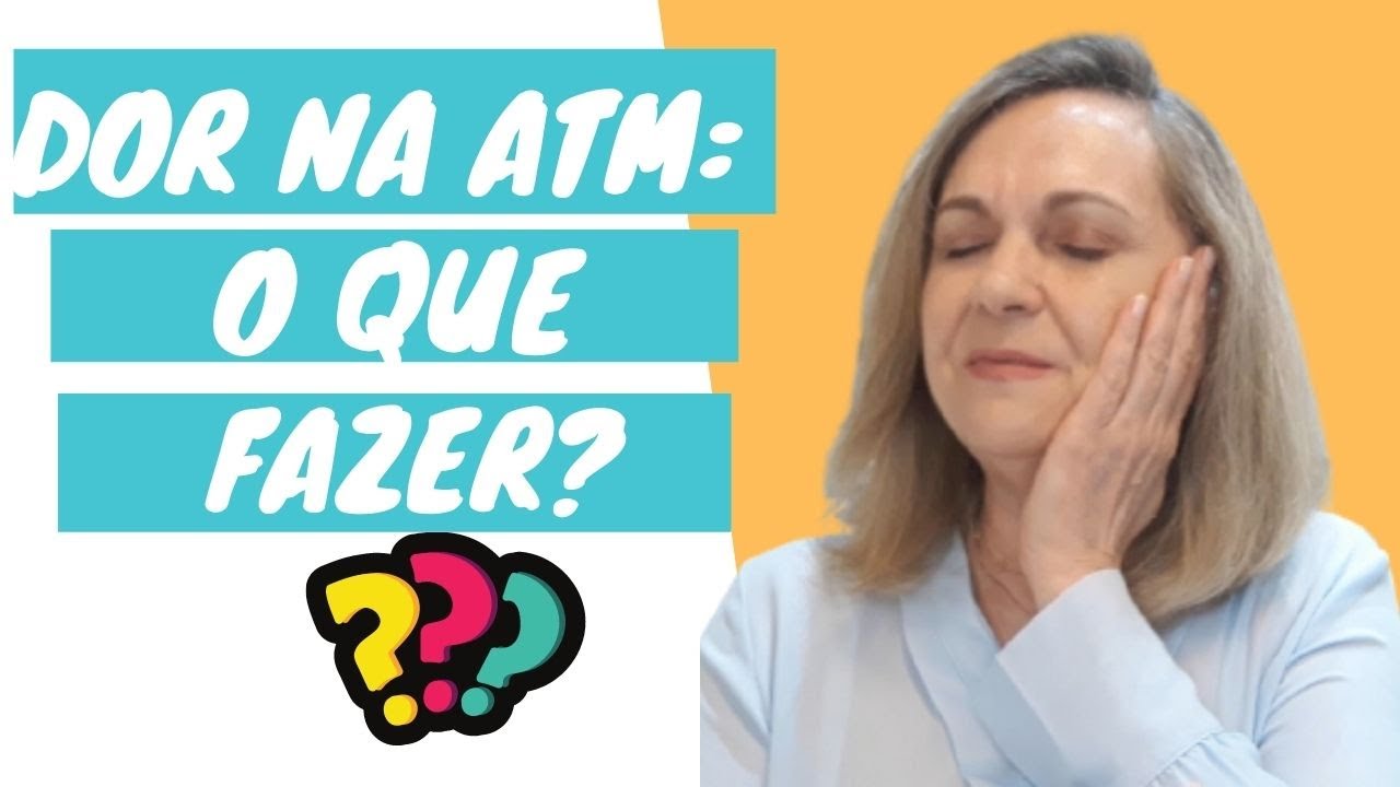 COMO ALIVIAR A DOR NA ATM: passo a passo para fazer em casa e se ver livre da DOR NA ATM.