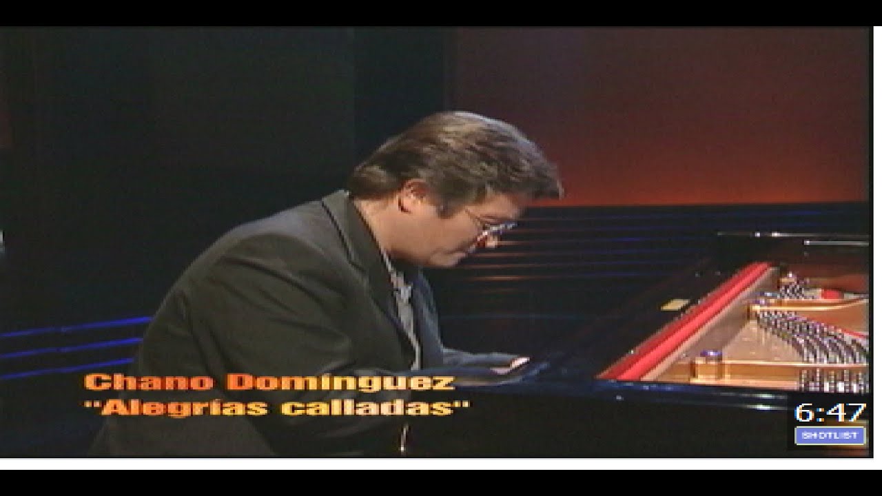 Chano Domínguez al piano 
