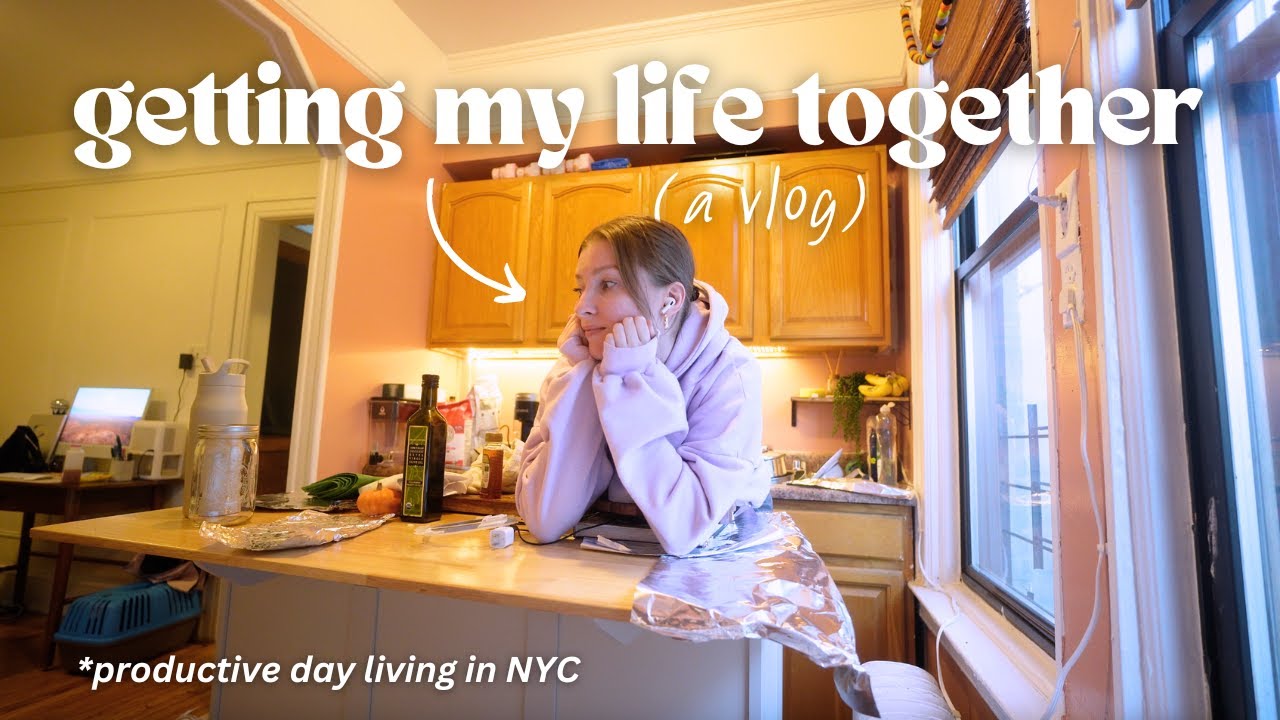 A productive day in my life living alone at 33 ✨ (super chatty life catch up)
