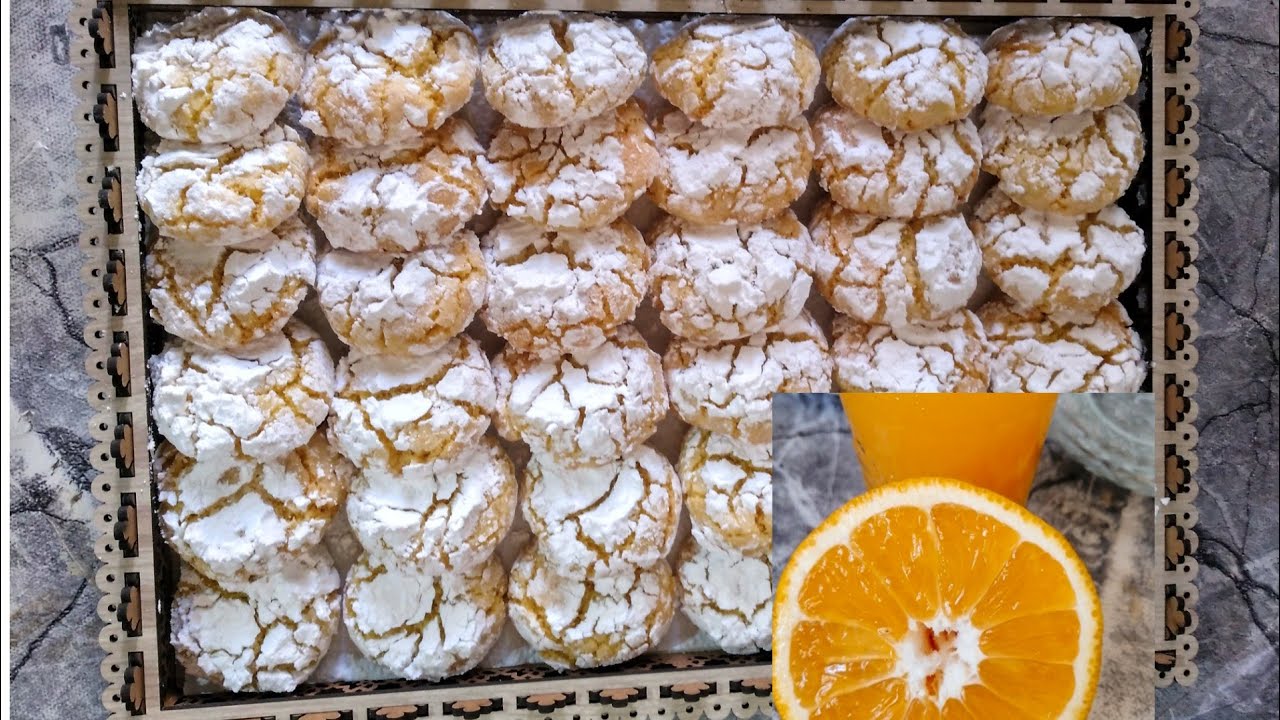 جبتلكم غريبة الكوك والسميدة بعصير البرتقال 😍 كتعطي كمية وفيرة 😮 هشيشة والمذاق ياا سلام ناجحة 100٪